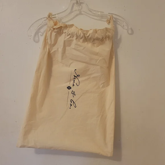 Nena & Co. Authentic Guatemala Satchel, Woven & Leather w/Dust Bag - Picture 9 of 10